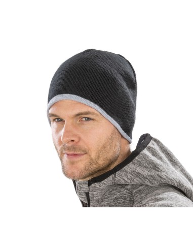 R-RC046X-Soft Feel Cuffless Reversible Beanie
